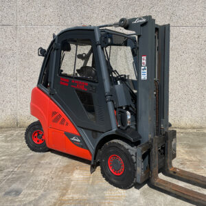 LPG heftruck van Linde