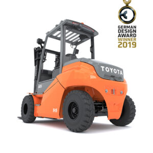 Toyota Traigo 80 elektrische vierwielige vorkheftruck 6 ton