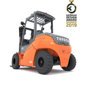 Toyota Traigo 80 elektrische vierwielige vorkheftruck 7 ton