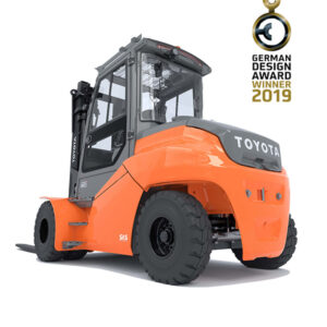 Toyota Traigo 80 elektrische vierwielige vorkheftruck 8 ton