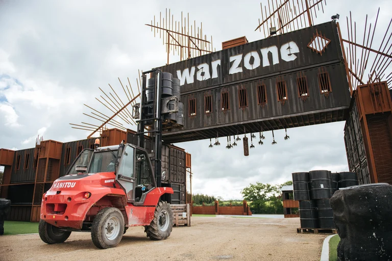 Ruw terrein heftrucks Manitou